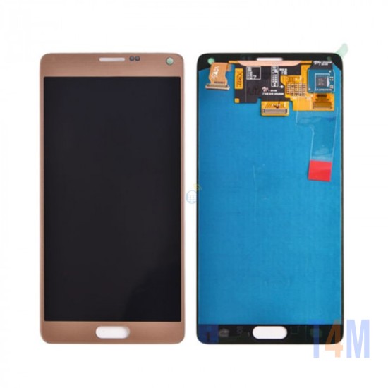 TOUCH+DISPLAY SAMSUNG GALAXY NOTE 4 / N910 GH97-16565A SERVICE PACK 5.7"DOURADO